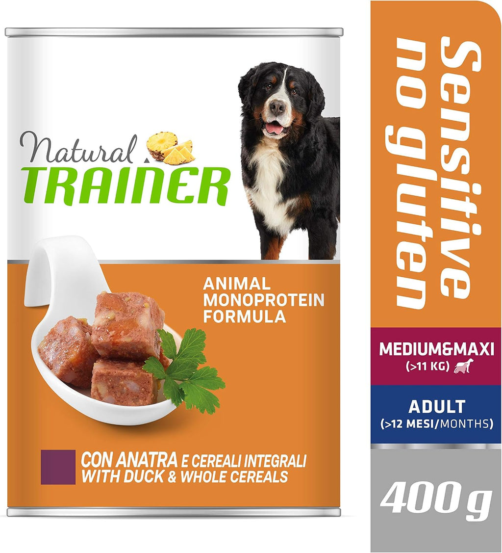 Natural Trainer Sensitive Medium Maxi Hundetrockenfutter Lamm & Vollkorn, versch