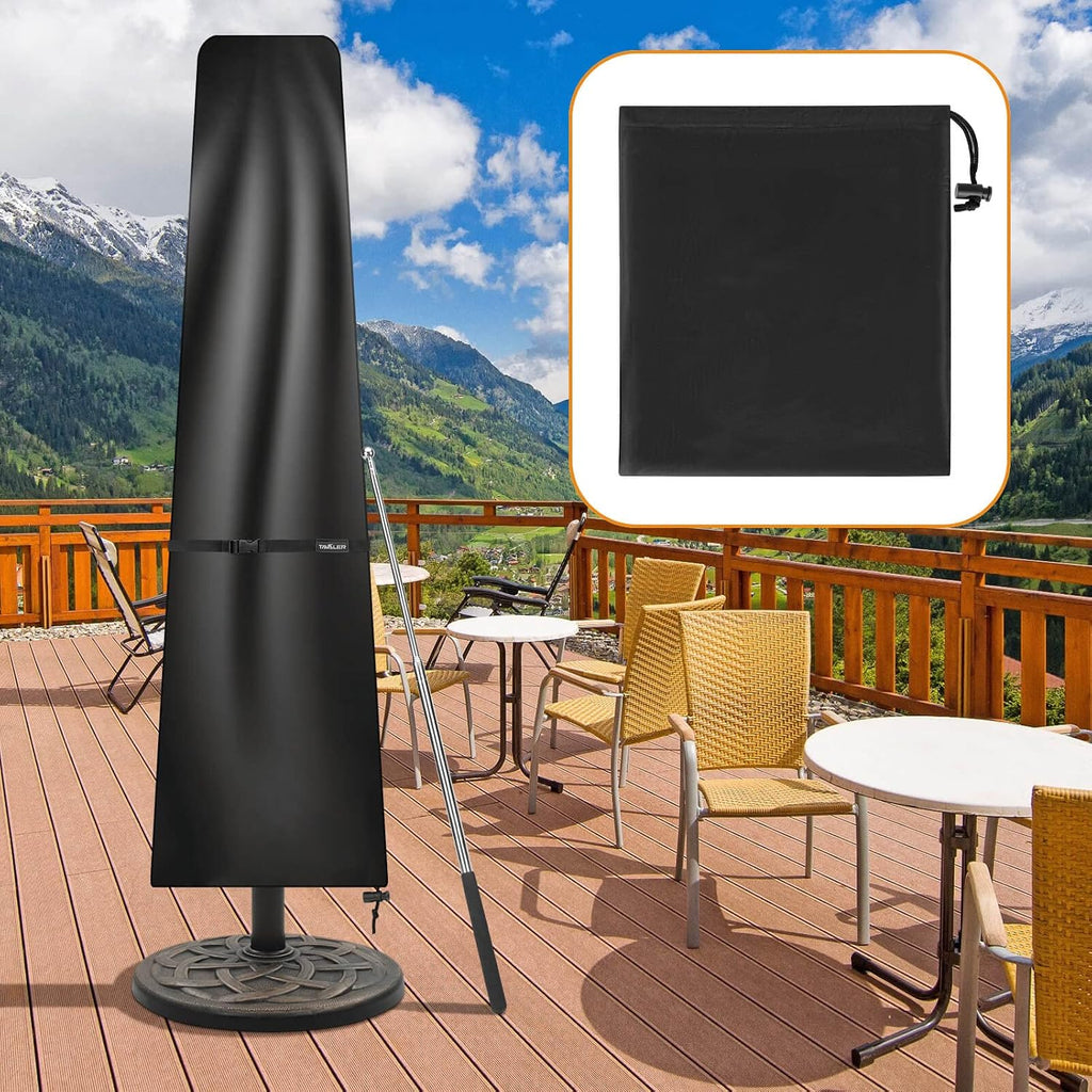 Tavaler Sonnenschirmhuelle 196x30/50 cm 420D Oxford wasser- und winddicht 27cm-57