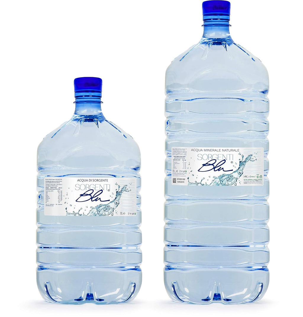 Sorgenti Blu Berg Fruehling Wasser 2 x 12 L Glasflasche