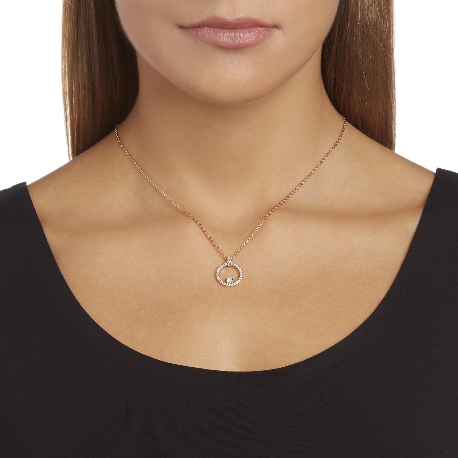 Swarovski Constella Anhaenger mit Kette Damen Schmuck 925er Silber