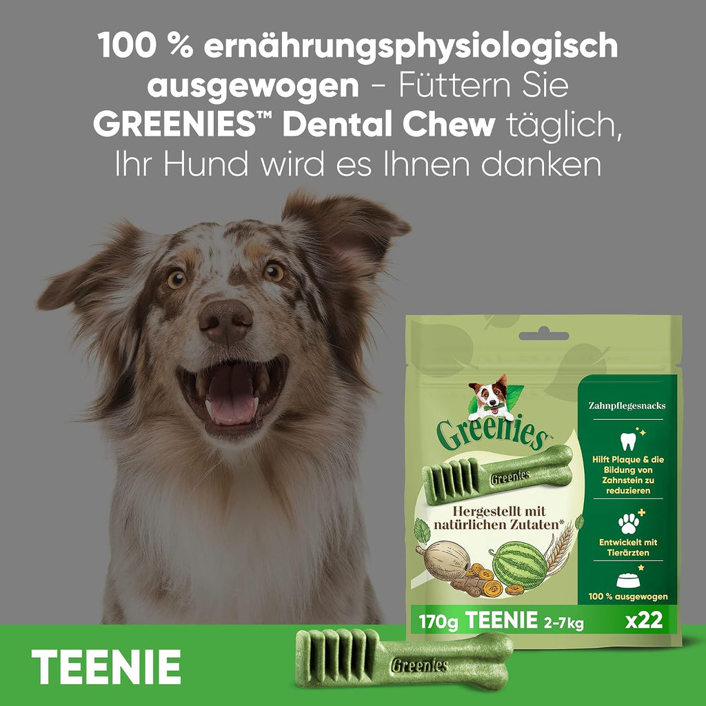Greenies Dental Treats Medium Zahnpflege Hund 12- verschiedene So
