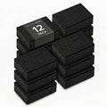 12er Set Kuechenschwamm Schwarz Spuelschwamm Geschirrschwamm