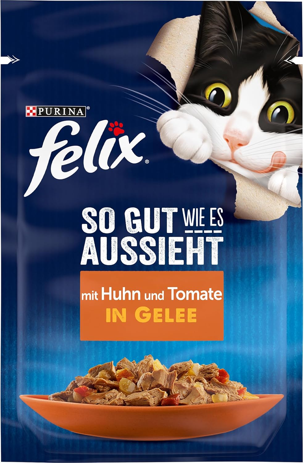 Felix Nassfutter im Gelee Huhn 26 x, verschiedene Sorten