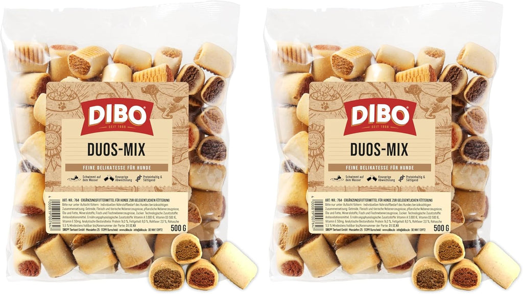 Snackie-Mix - Beutel, Backwaren als gesunde, natürliche Ernährung für Hunde