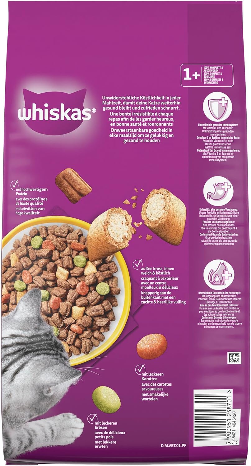 Katzenfutter Trockenfutter verschiedene Sorten Huhn