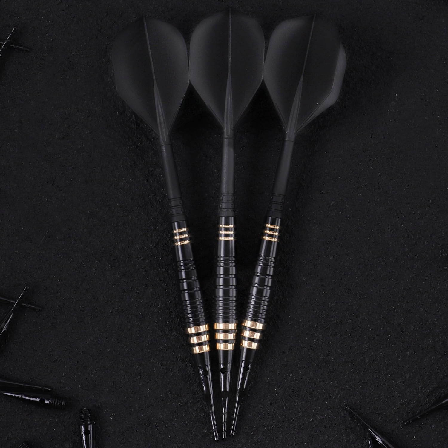 Cyeelife Softdart Pfeile 18 g 3 Stueck mit 30 Ersatzspitzen und Tasche