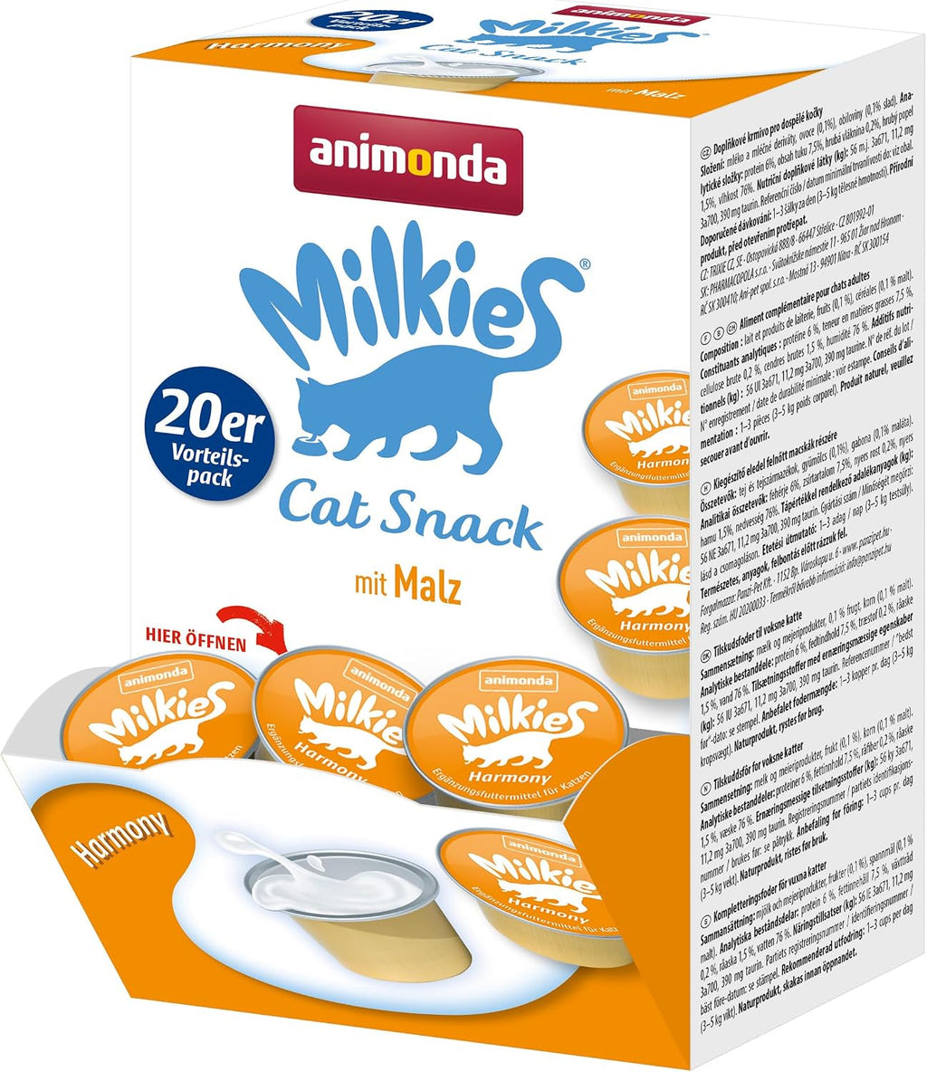 animonda Milkies Katzensnack Cups Selection Mixpack 20 x