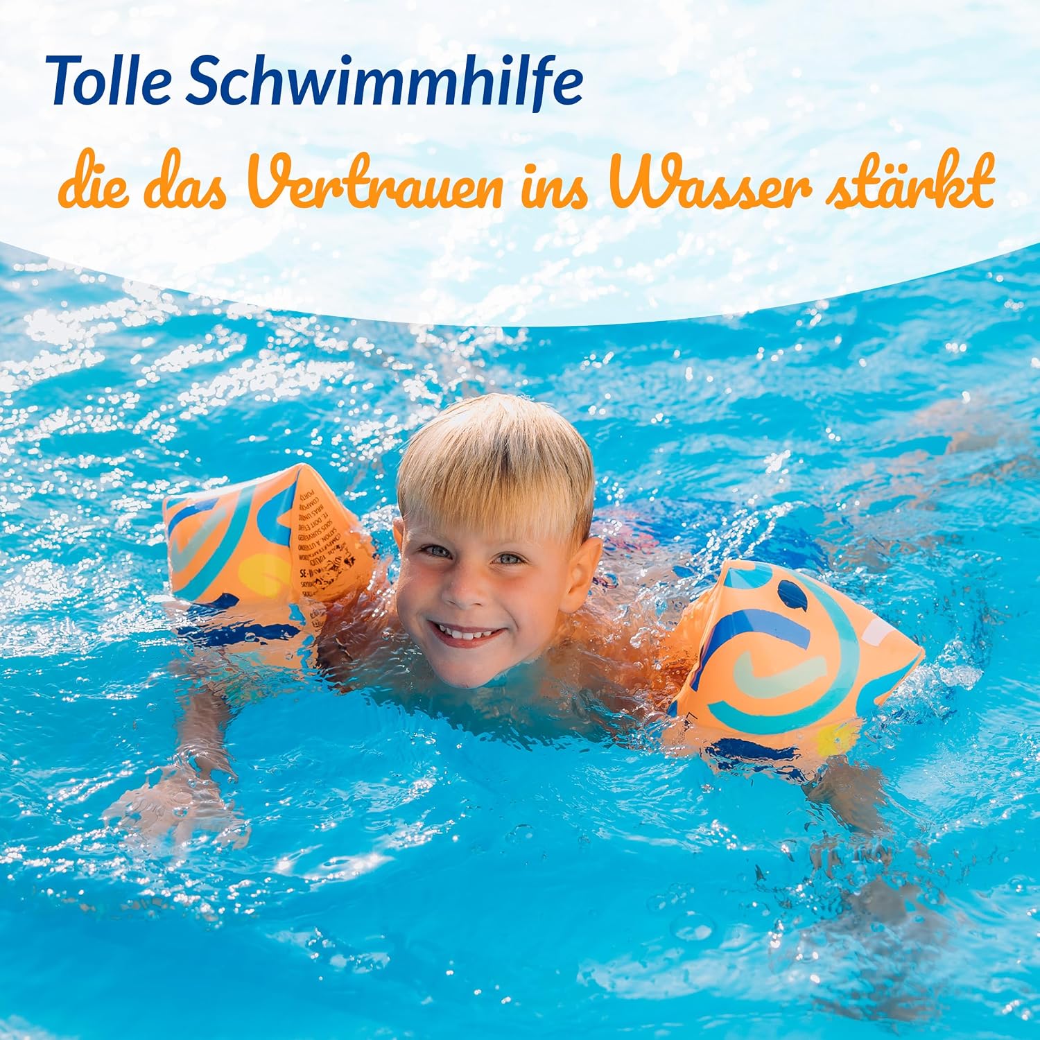 Limmys Kinder-Schwimmfluegel 1-6 Jahre, doppelte Luftkammer, rutschfest