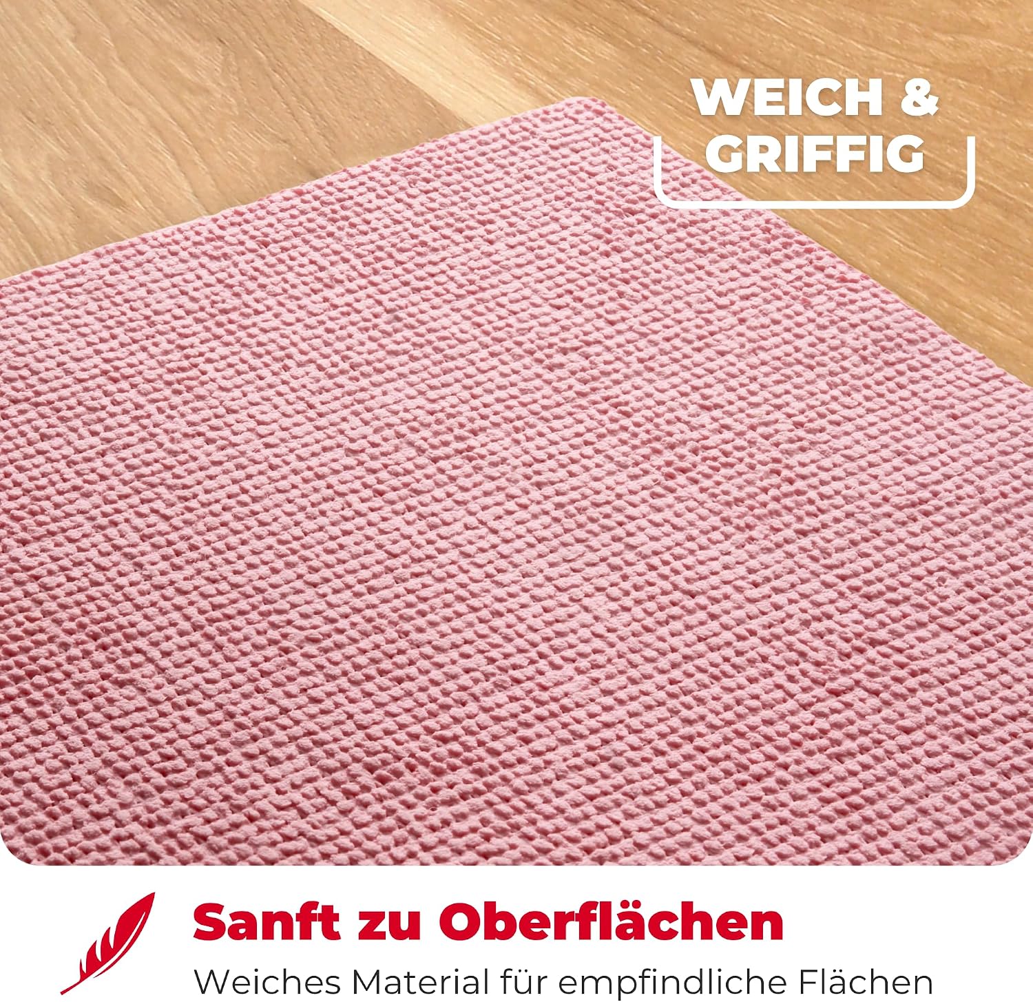 Vileda Actifibre Soft Mikrofasertuch 32cm Reinigung 2er Set