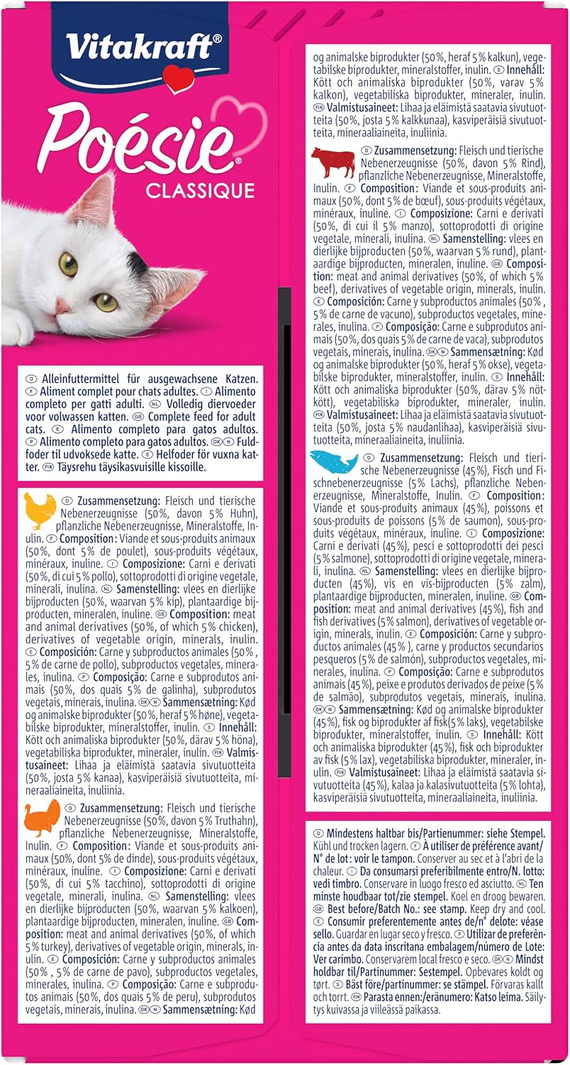 Poésie Classique Katzennassfutter Dose verschiedene Sorten