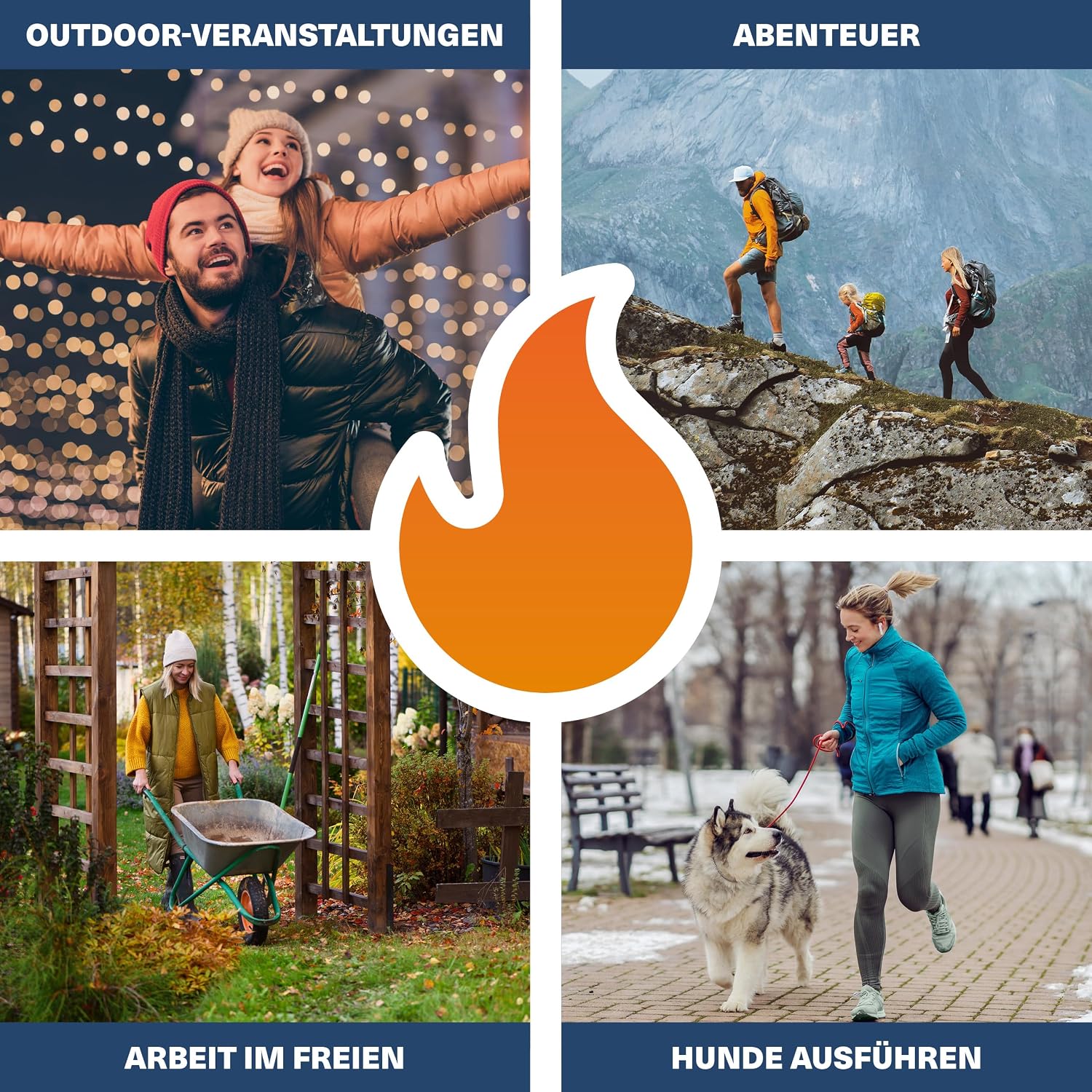 Bramble Handschuhwaermer luftaktivierte Taschenwaermer fuer Outdoor Aktivitaeten