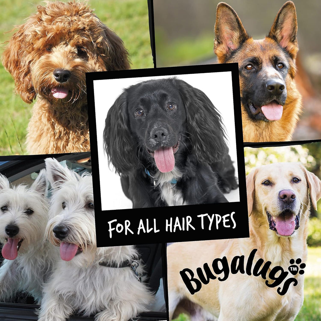 BUGALUGS Hundeshampoo 3‑in‑1 Reinigung Pflege Entwirrung Himbeer Zitrone -5