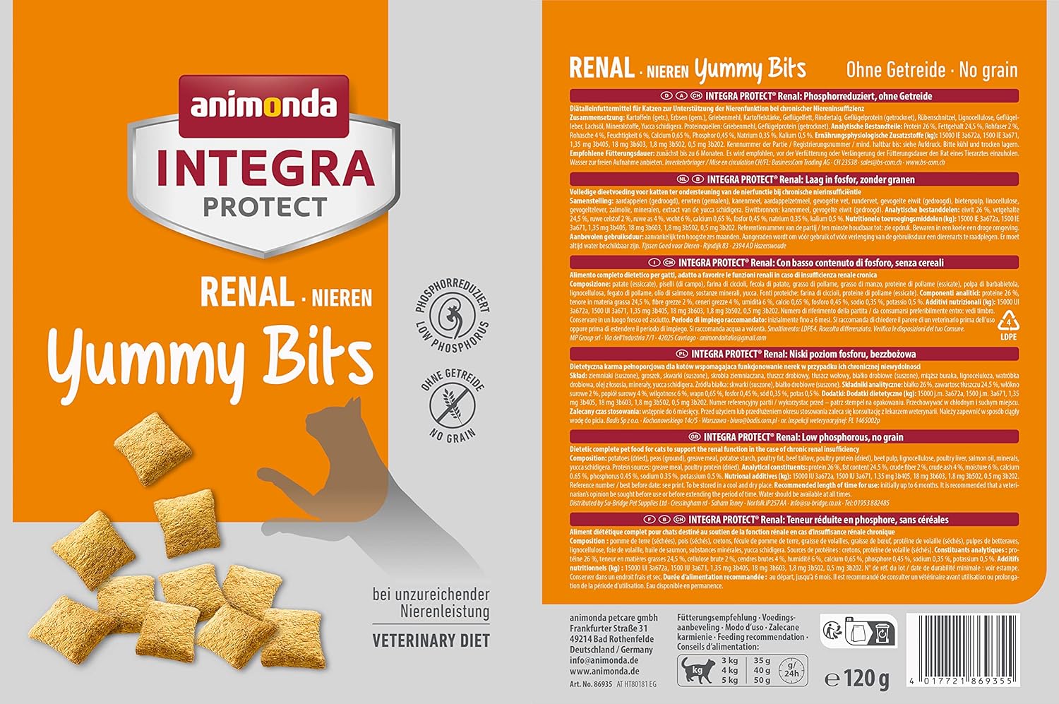 animonda Integra Protect Diaetfutter Katze Diabetes Pute verschiedene So