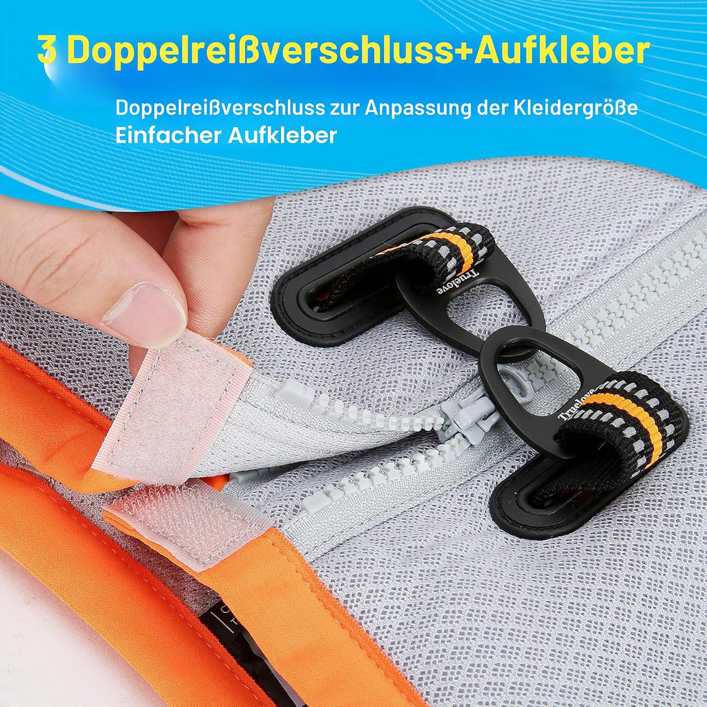 Truelove Hundekuehlweste mit verstellbarem Verschluss, Outdoor, Jagd, Training