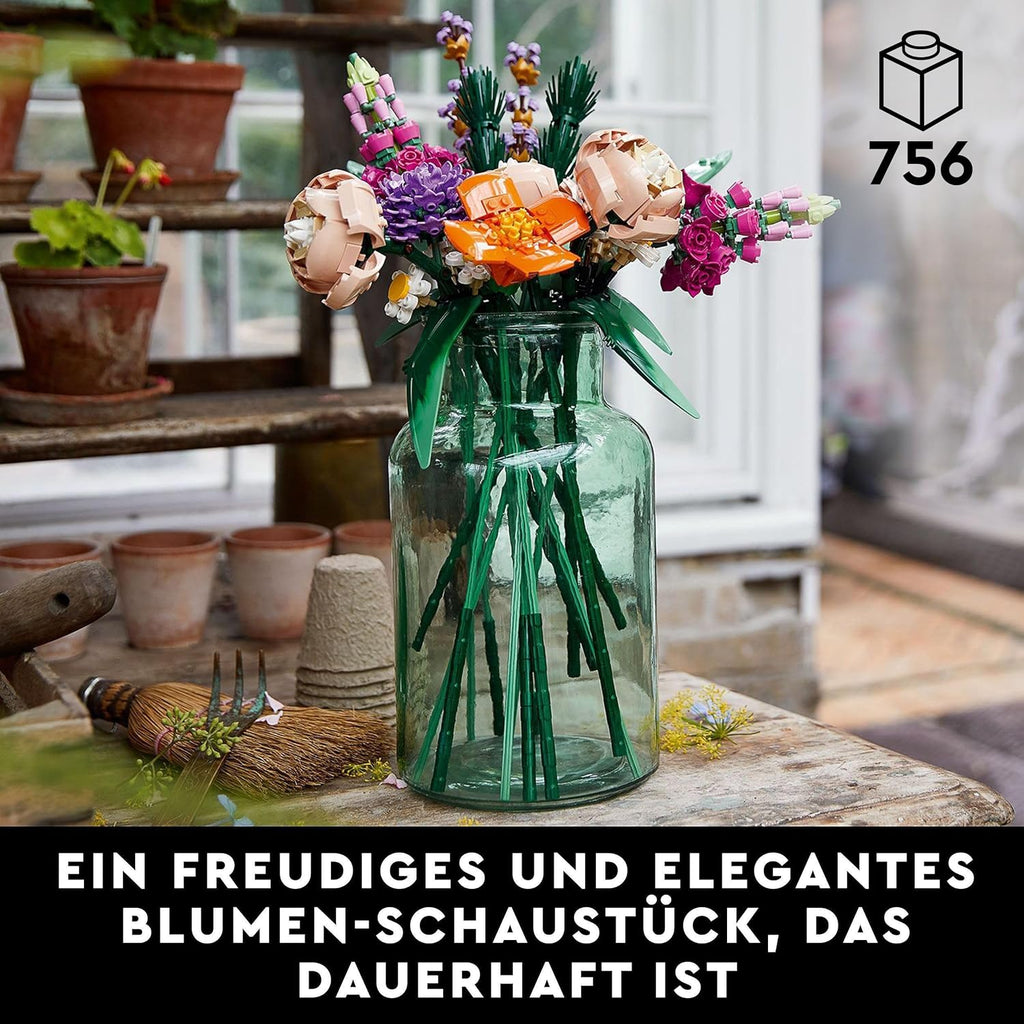LEGO Botanicals Tulpenstrauss Set Kunstblumen Deko Blumengesteck
