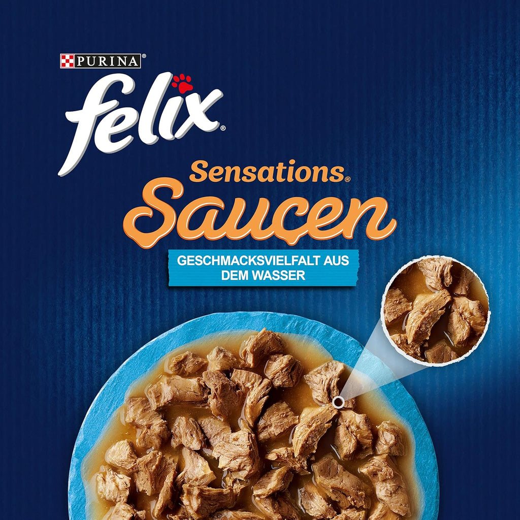 Felix Sensations Nassfutter Katzen in Sauce verschiedene Sorten