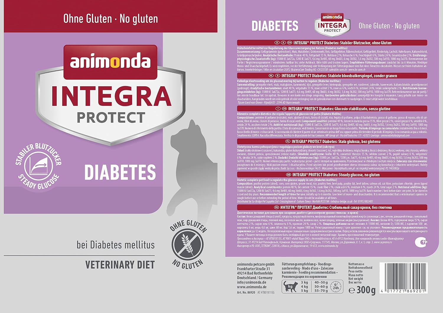 animonda INTEGRA PROTECT Urinary Katzenfutter Diaet bei Harnsteinen ve