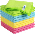 MR.SIGA Mikrofasertuecher 50er Set 30x30 cm Reinigungstuecher Haushalt