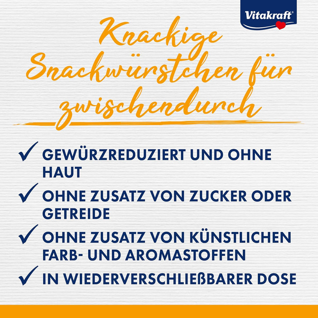 Vitakraft Dog Minis Hundeleckerli Geflügel Würstchen 120 g