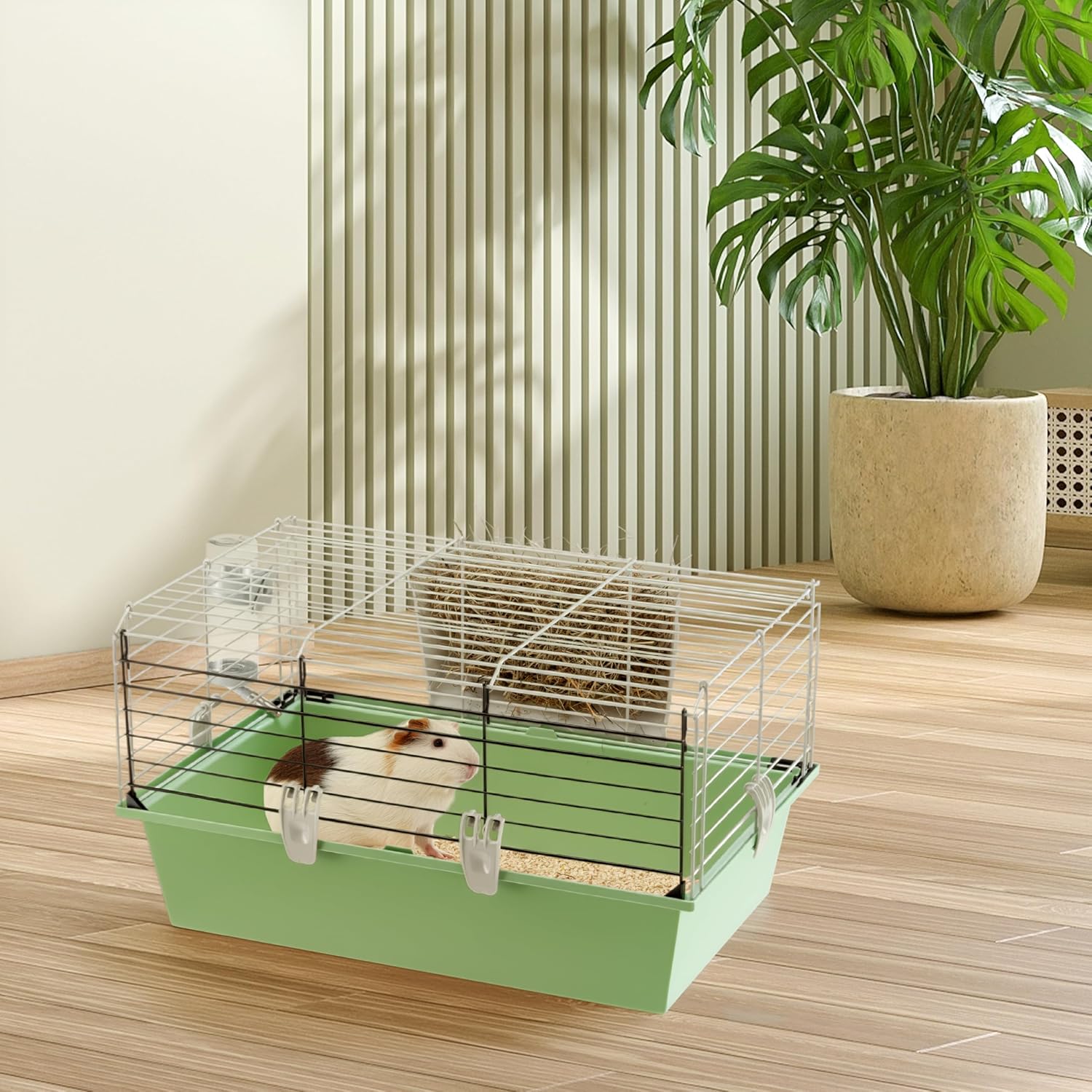 Ferplast CAVIE 60 Meerschweinchenkäfig Kleintierkäfig mit Zubehör