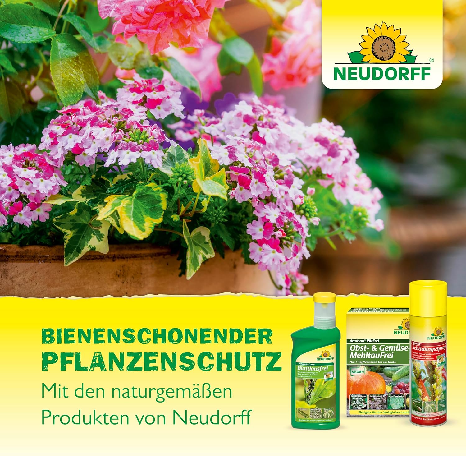 Neudorff Xentari RaupenFrei biologisches Insektizid fuer 500 m²