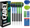 Winmau Cadet Twinset Steeldarts 19 g Set mit Flights und Schaeften