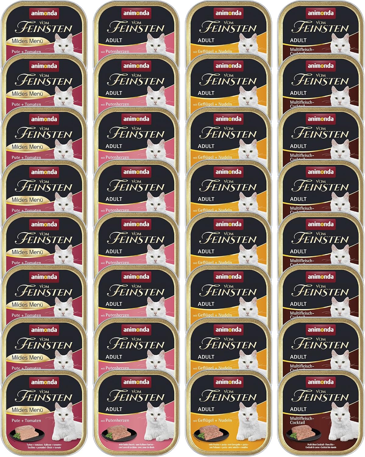 Katzen-Nassfutter animonda Vom Feinsten verschiedene Geschmacksrichtungen