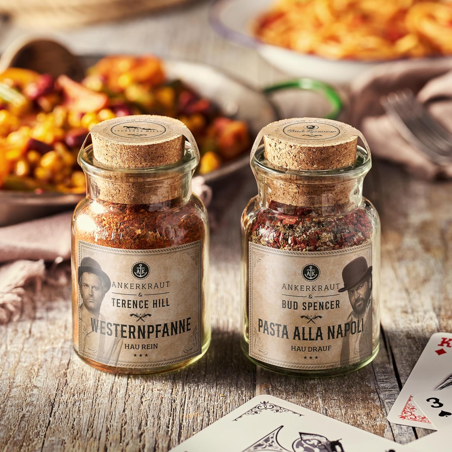 Ankerkraut Bud Spencer Terence Hill Gewuerzbox Geschenkset verschiedene Sorten