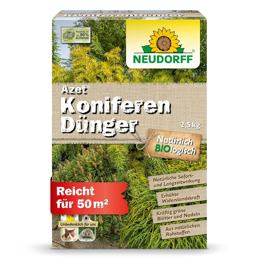 Neudorff Azet Koniferenduenger Eisen Langzeitwirkung fuer Gruen