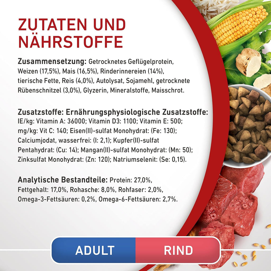 Purina ONE Mini/Small Adult Trockenfutter Rind & Reis 8 x verschiedene Sort