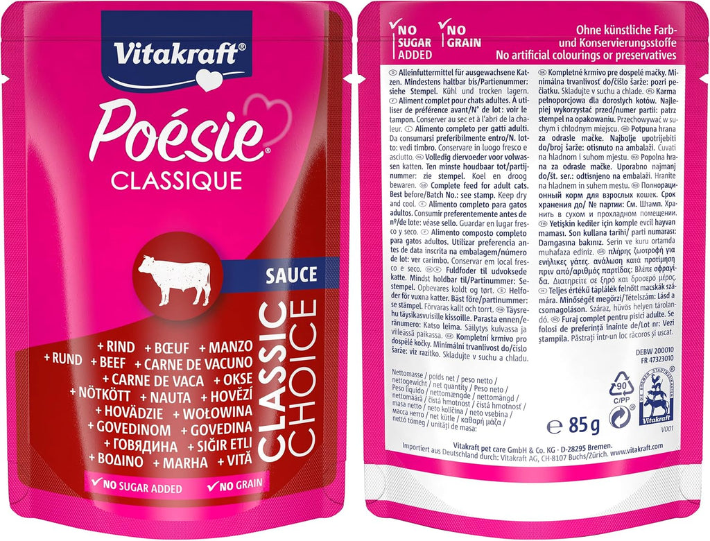 Poésie Classique Katzennassfutter Dose verschiedene Sorten