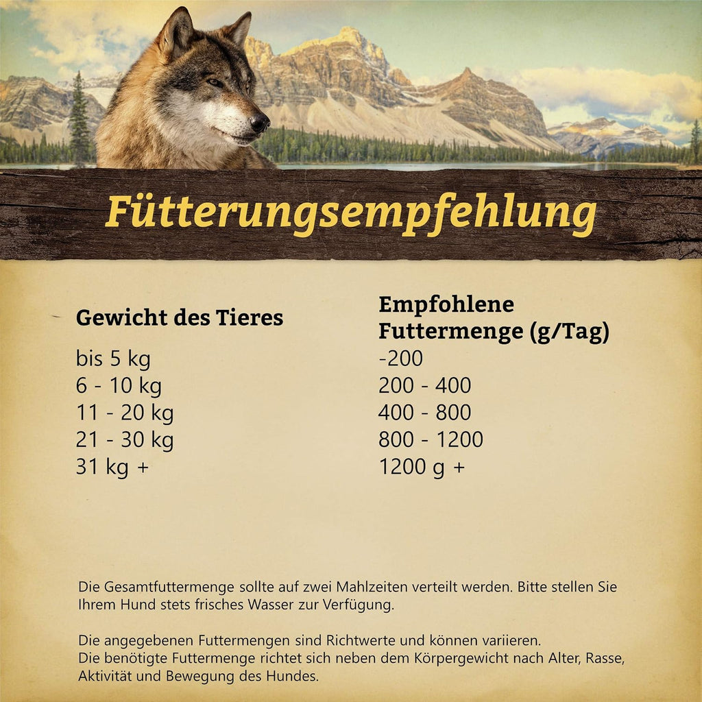Wolfsblut Deep Glade Adult Nassfutter 12x395g Hirsch getreidefrei ohne Zusatzsto