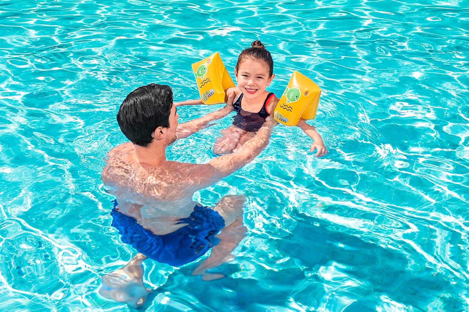 WonderSplash Armbands L/XL 30 x 15 cm Schwimmfluegel Wasserhilfe