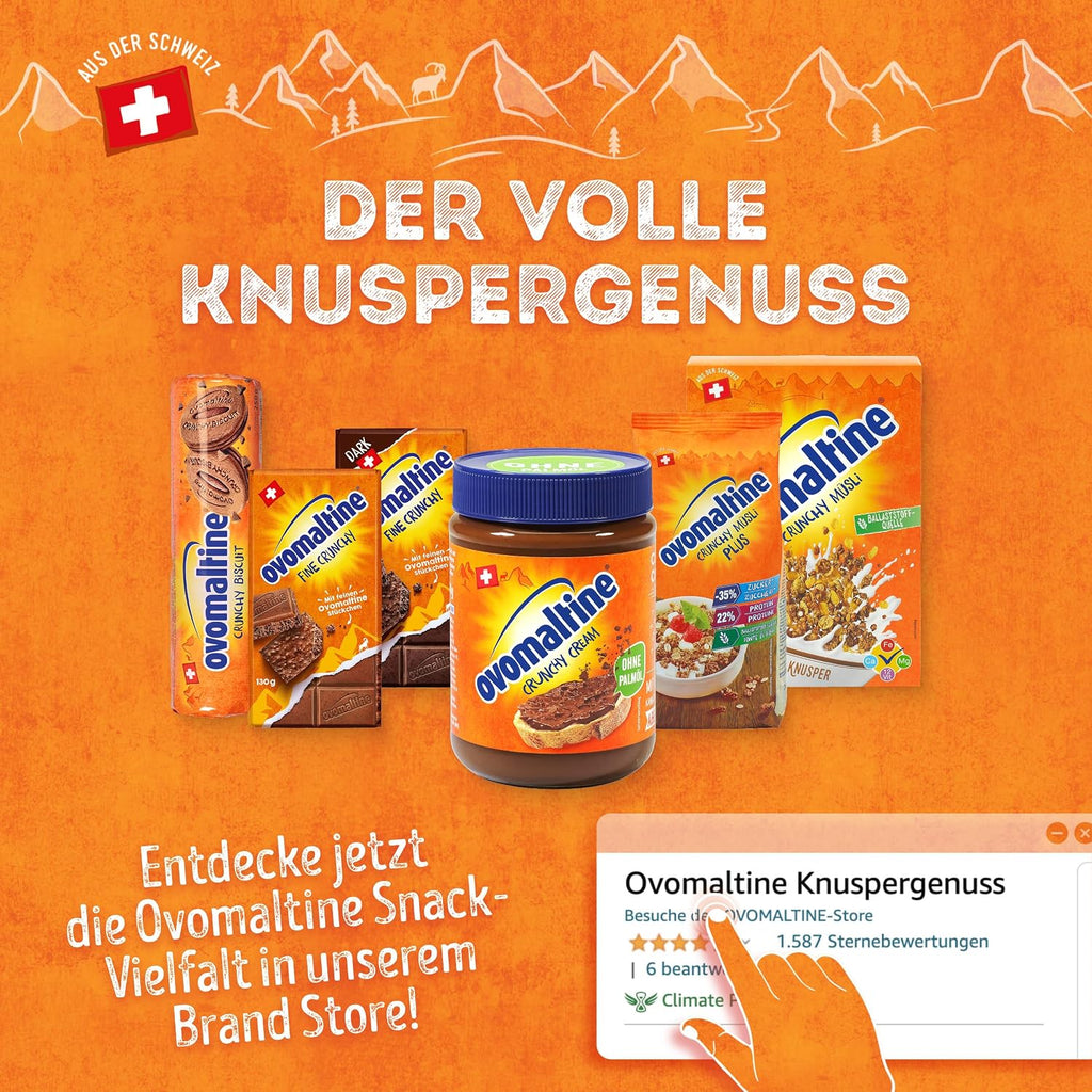 Ovomaltine Crunchy Protein Muesli Cerealien