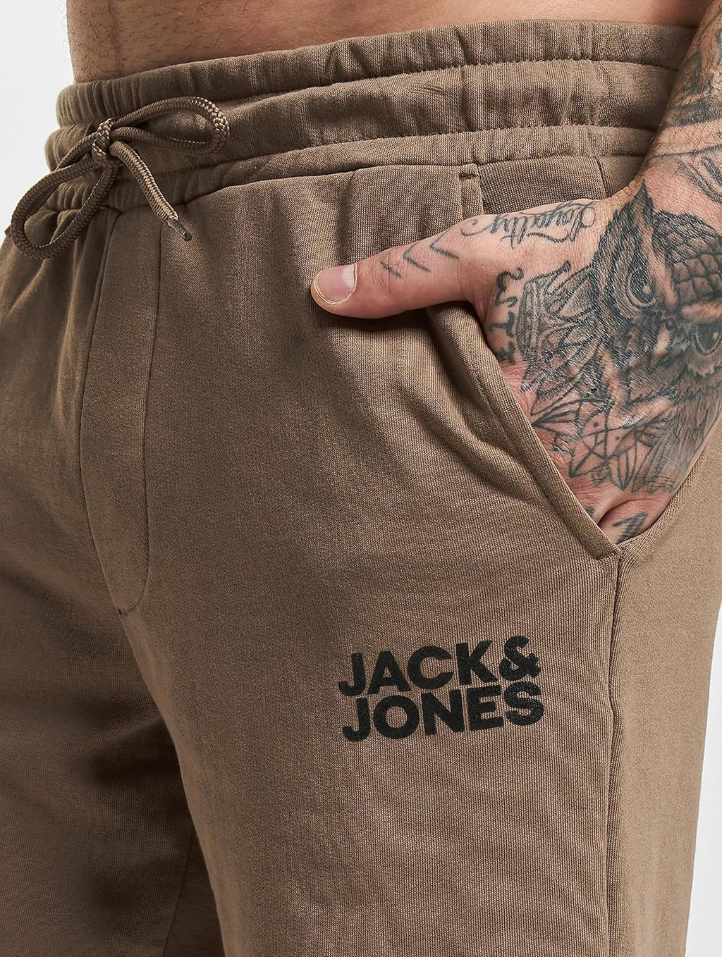JACK & JONES Herren Sweatshorts blau schwarz Groessen XS-XXL