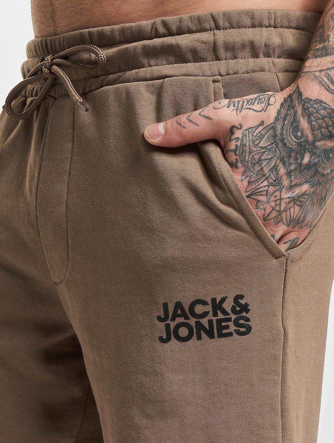 JACK & JONES Herren Sweatshorts blau schwarz Groessen XS-XXL