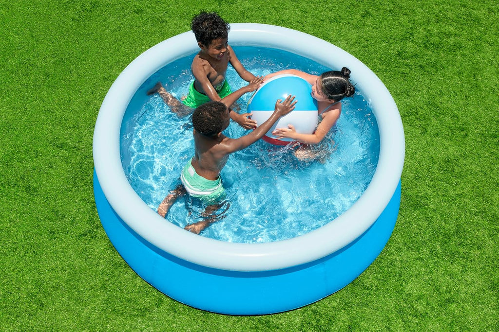 Bestway Fast Set Aufstellpool Ø183x51 cm 940 l TriTech blau inkl. Reparaturflick