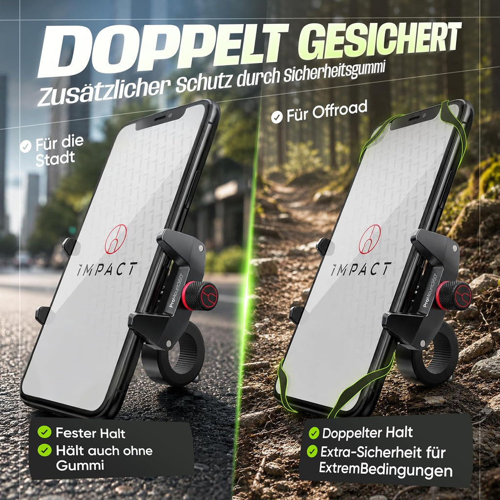 Universal Fahrrad Lenkerhalterung 360° Smartphone Halterung