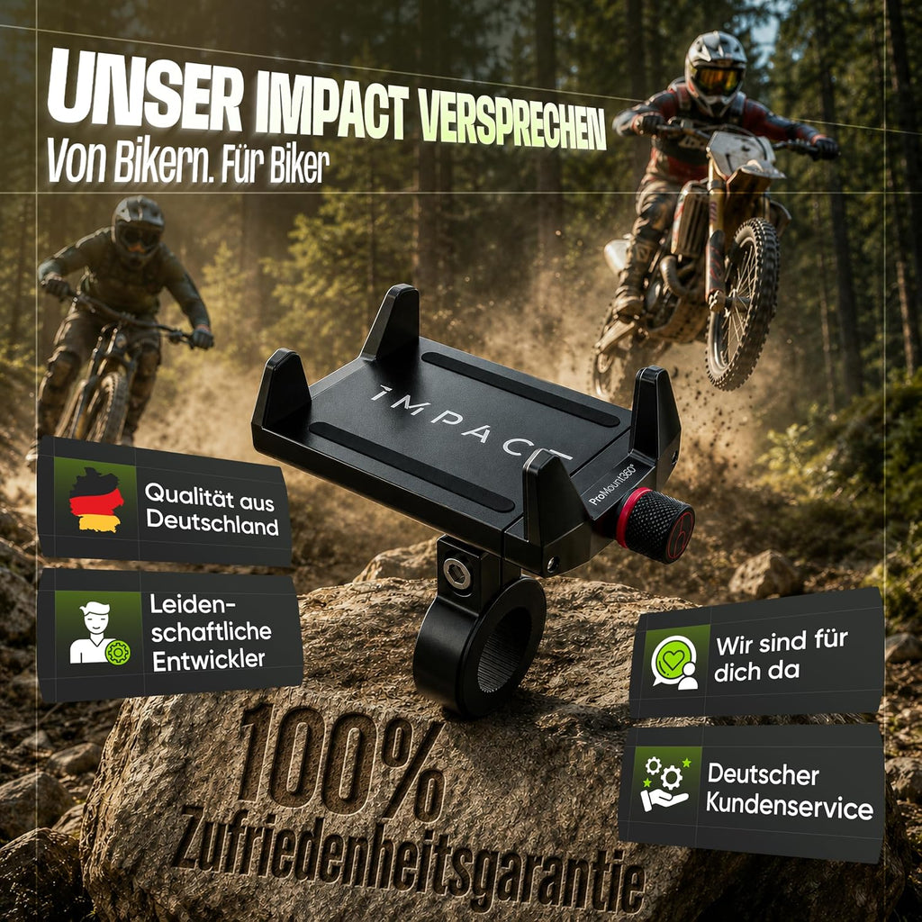Universal Fahrrad Lenkerhalterung 360° Smartphone Halterung