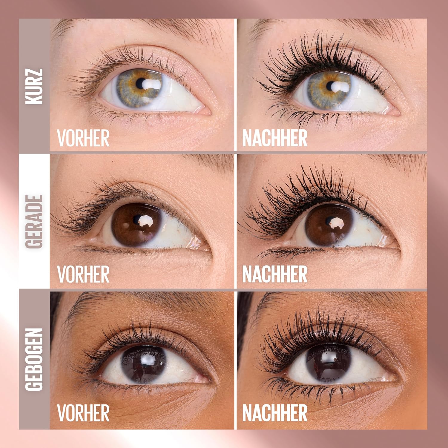 Maybelline New York Lash Sensational Mascara Black Volumen Wimperntusche