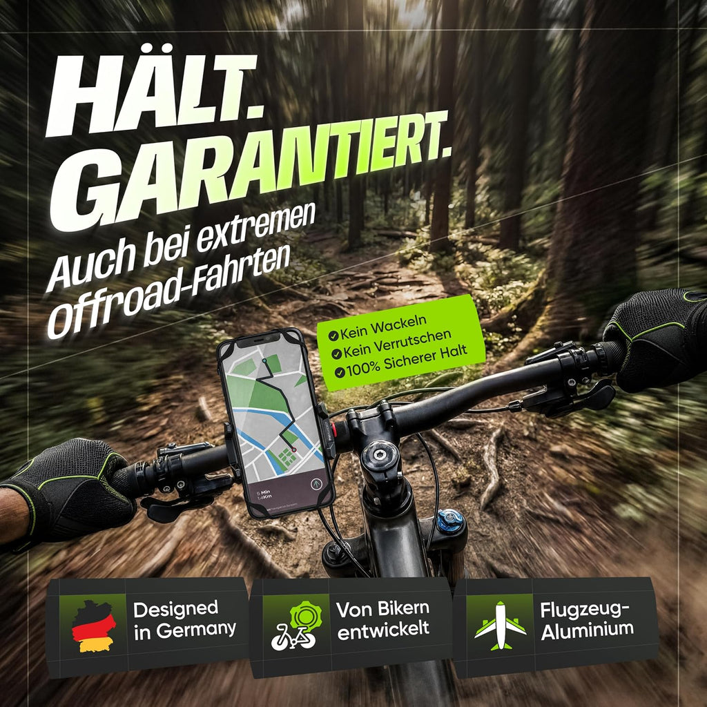 Universal Fahrrad Lenkerhalterung 360° Smartphone Halterung
