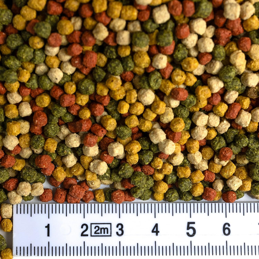 Koi Futter schwimmende 6 mm Pellets Pack fuer Koi Goldfisch Orfe verschiedene