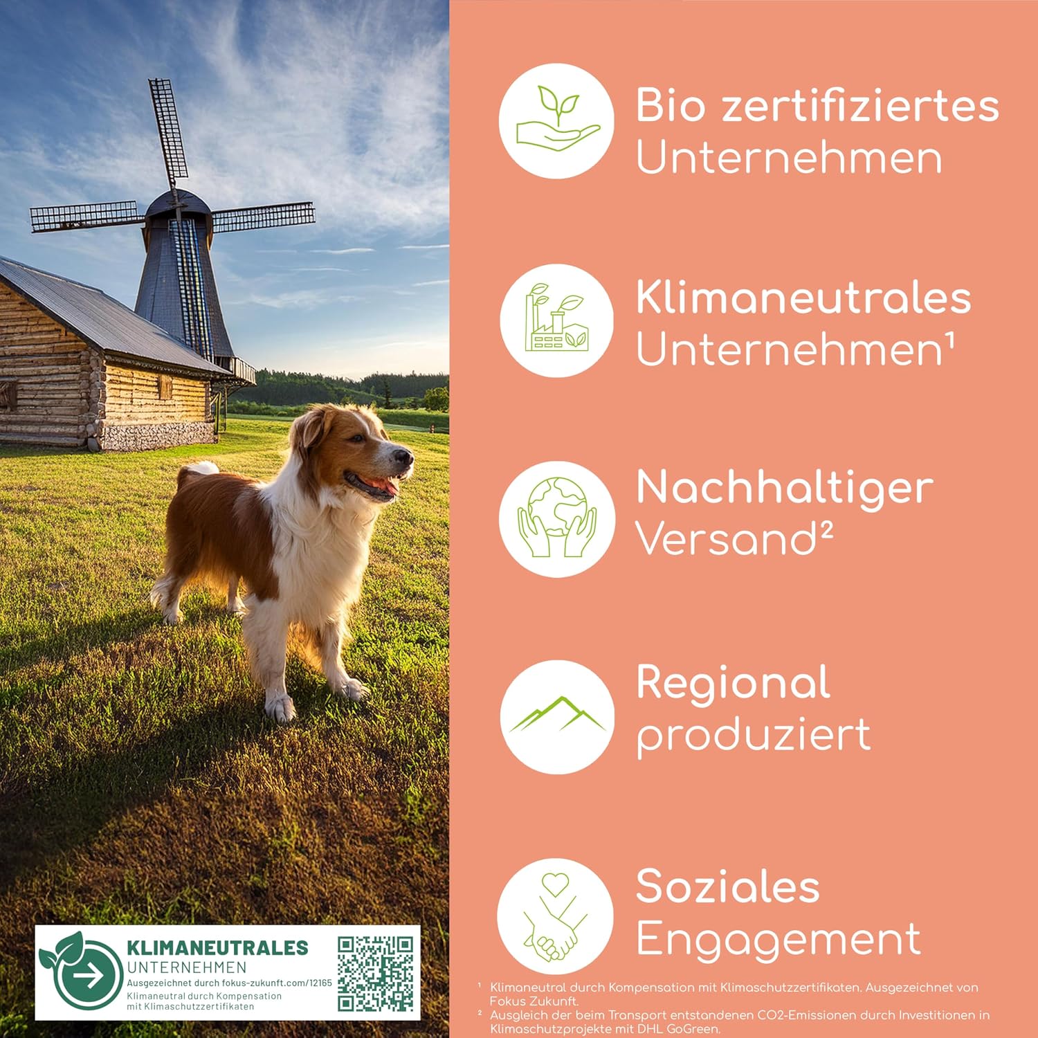 Lachsöl für Hunde Omega-3 Omega-6 Norwegisches Ergänzungsöl