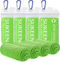Sukeen Kuehlendes Handtuch Set fuer Sport Wandern Laufen Tennis Reisen