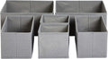 Basics Schubladen Organizer 6‑teilig faltbares Ordnungssystem fuer Kleidung
