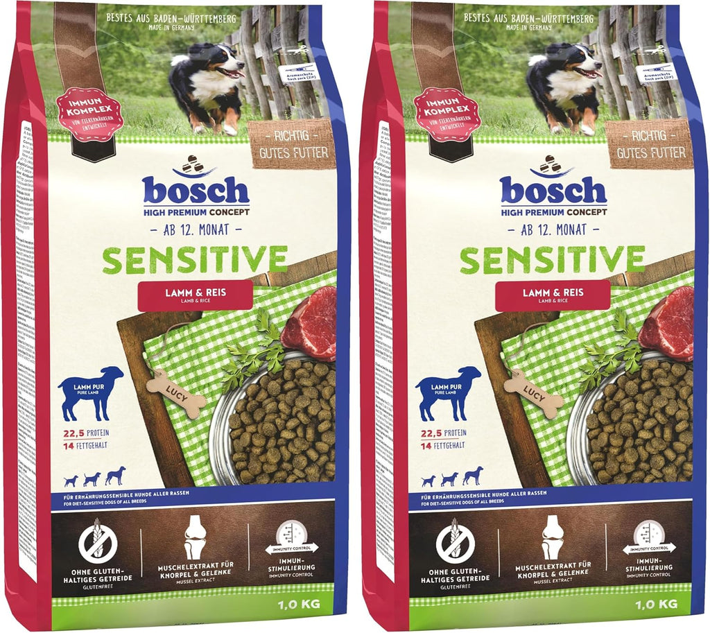 Bosch HPC Sensitive Lamm & Reis Trockenfutter Hund ernaehrungssensibel