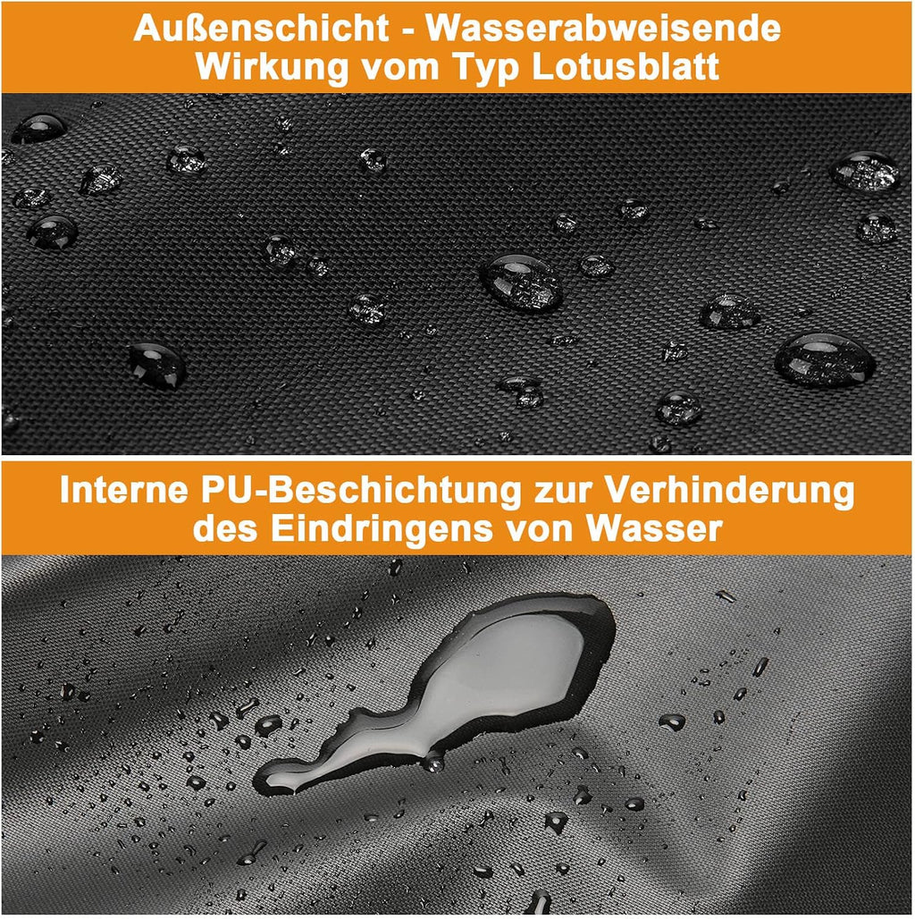 Tavaler Sonnenschirmhuelle 196x30/50 cm 420D Oxford wasser- und winddicht 27cm-57