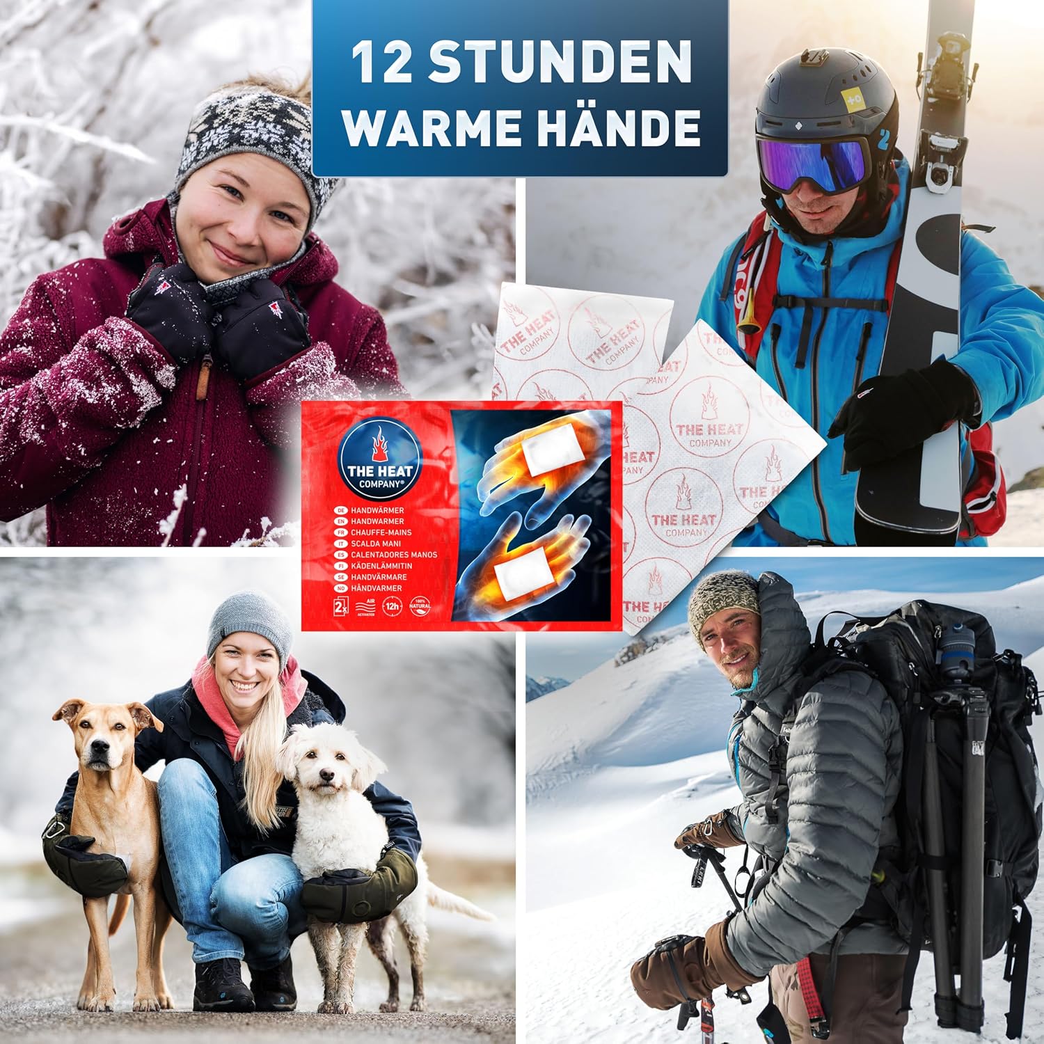 The Heat Company Handwaermer luftaktiviert bis 12 Std extra warm
