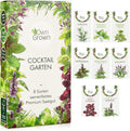 OwnGrown Cocktail Kraeuter Set 8 Sorten Samen Basilikum Minze Zitronenmelisse