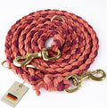 Geflochtene Hundeleine 2 m verstellbar Paracord Fuehrleine Trainingsleine